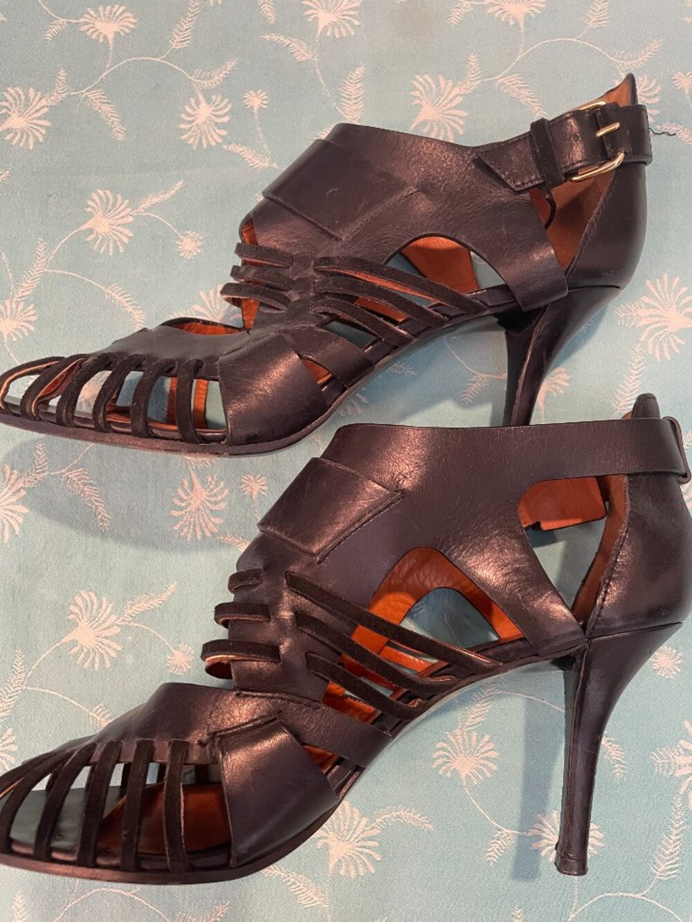 Givenchy Leather Cage Heel